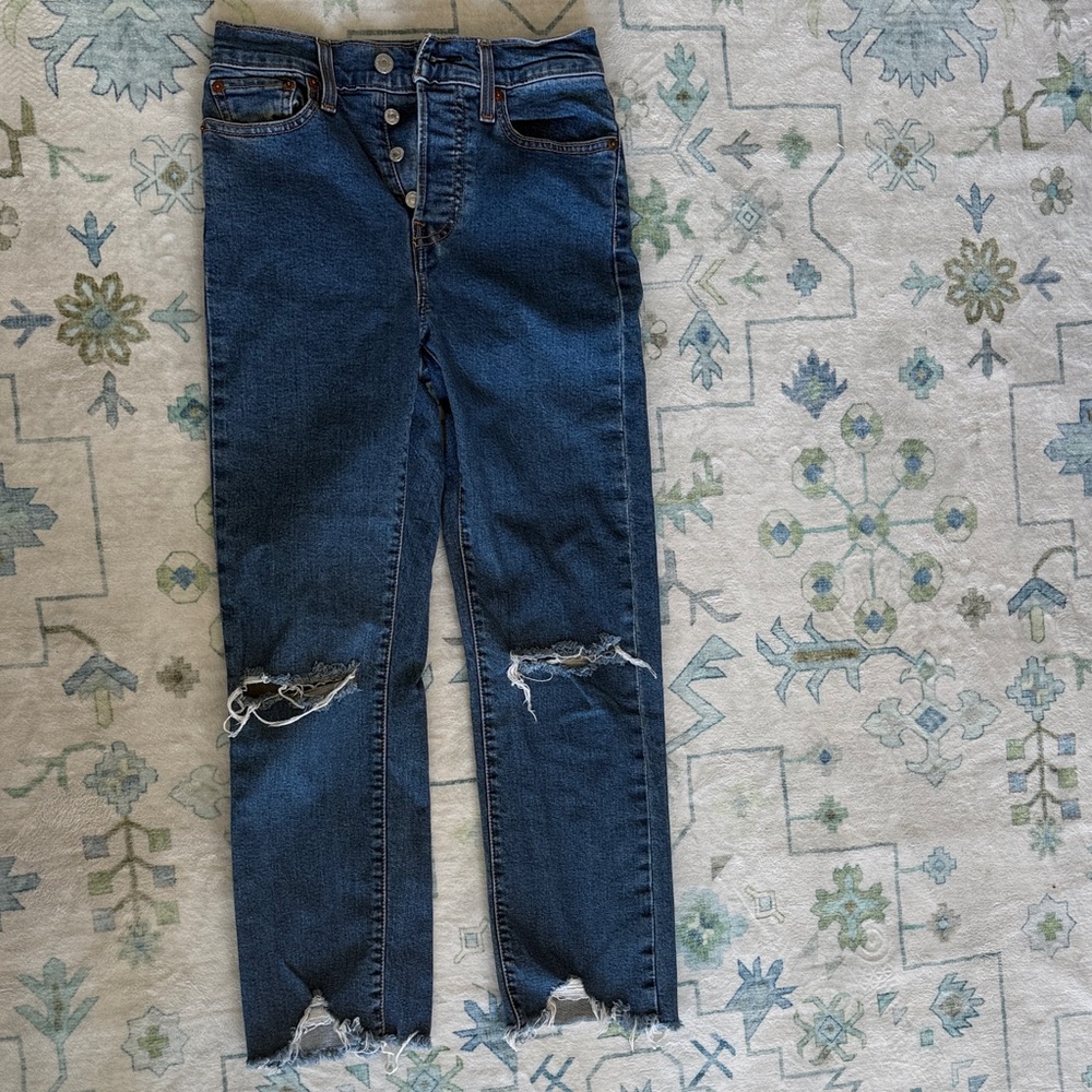 levi’s wedgie straight jeans